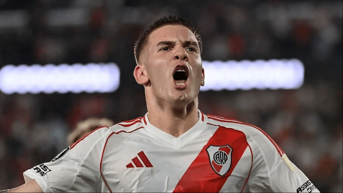 Franco Mastantuono, jugador de River Plate