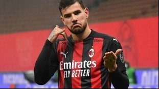 Théo Hernández, Milan's full-back.